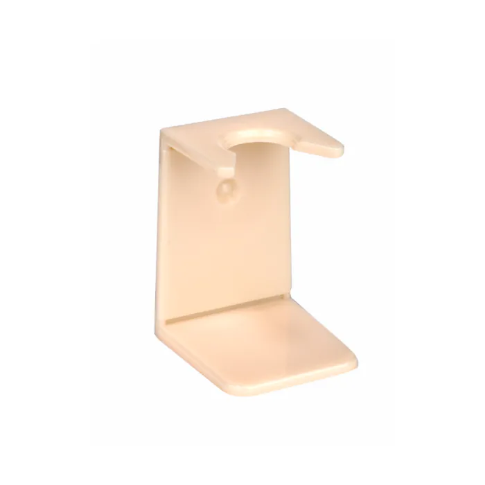 Edwin Jagger 21P37 Imitation Ivory Shaving Brush (Black Synthetic)