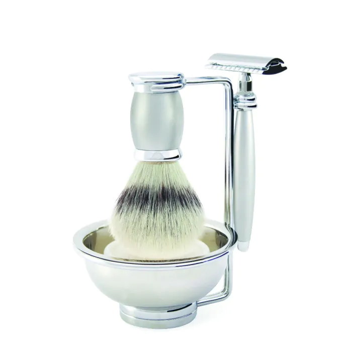 Edwin Jagger 4pc Bulbous Satin Set (DE)