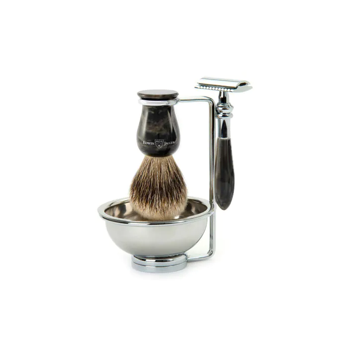 Edwin Jagger 4pc Plaza Imitation Black Marble set (DE)