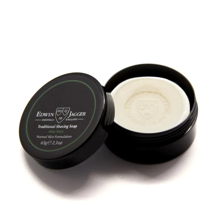 Edwin Jagger Aloe Vera Shaving Soap Tub