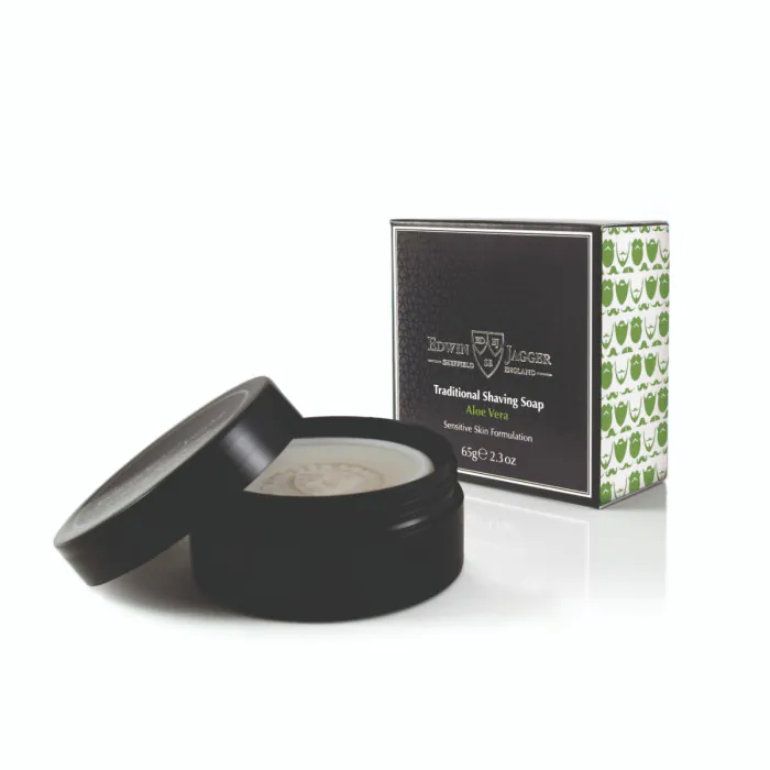 Edwin Jagger Aloe Vera Shaving Soap Tub