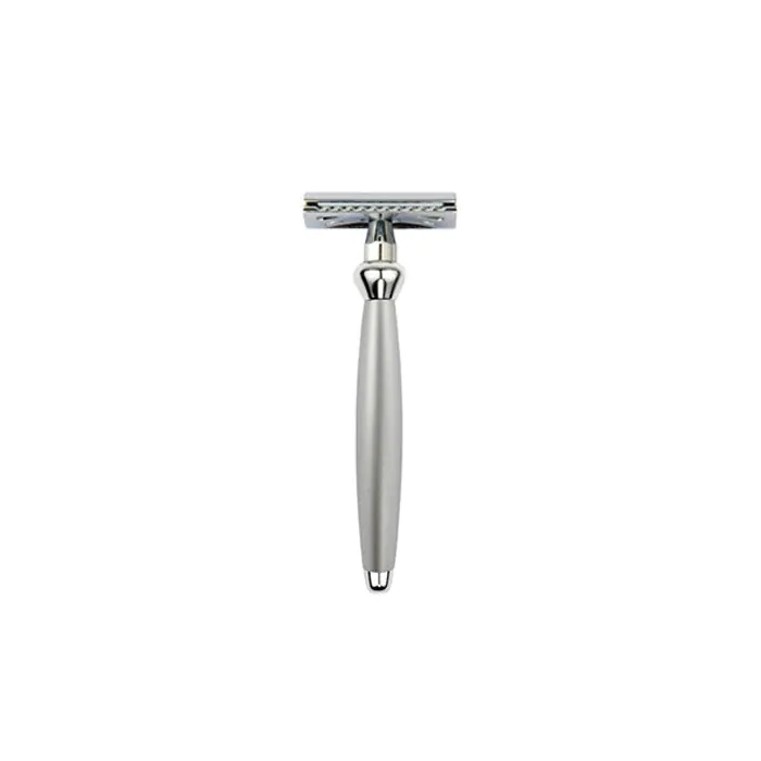 Edwin Jagger Bulbous Satin Chrome DE Razor
