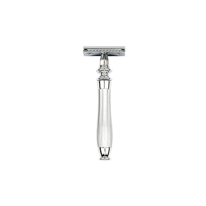 Edwin Jagger Chatsworth Barley DE Safety Razor + Free Feather Blades