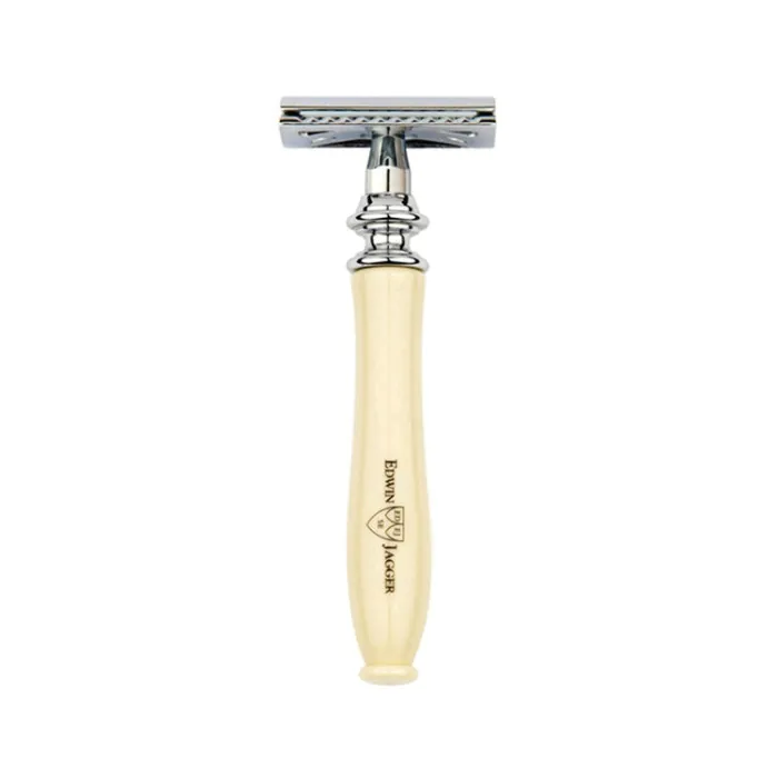 Edwin Jagger Chatsworth Double Edge Safety Razor Imitation Ivory