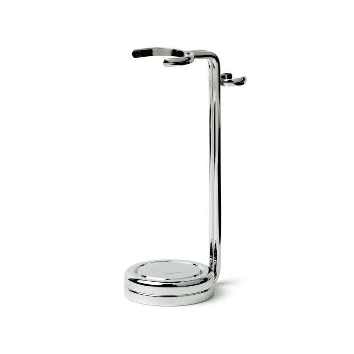 Edwin Jagger Chrome Double Wire Razor & Brush Stand