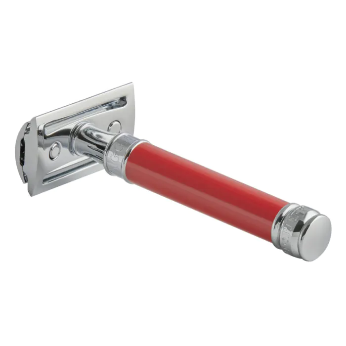 Edwin Jagger DE81 Double Edge Safety Razor Red
