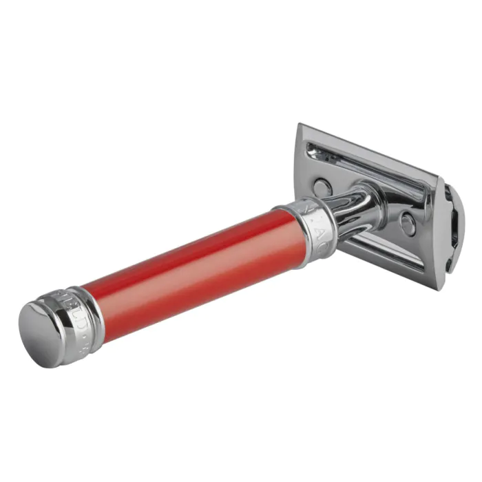Edwin Jagger DE81 Double Edge Safety Razor Red