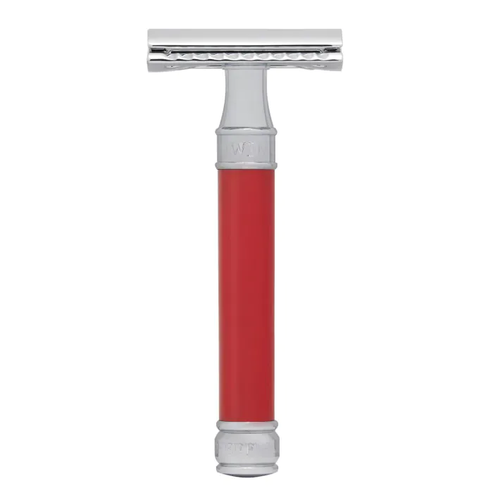 Edwin Jagger DE81 Double Edge Safety Razor Red