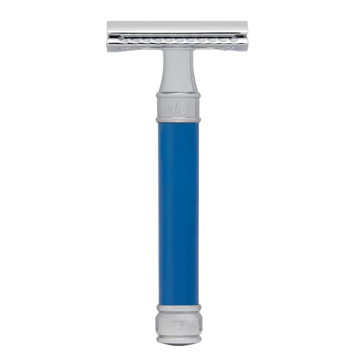 Edwin Jagger DE83 Double Edge Safety Razor Blue