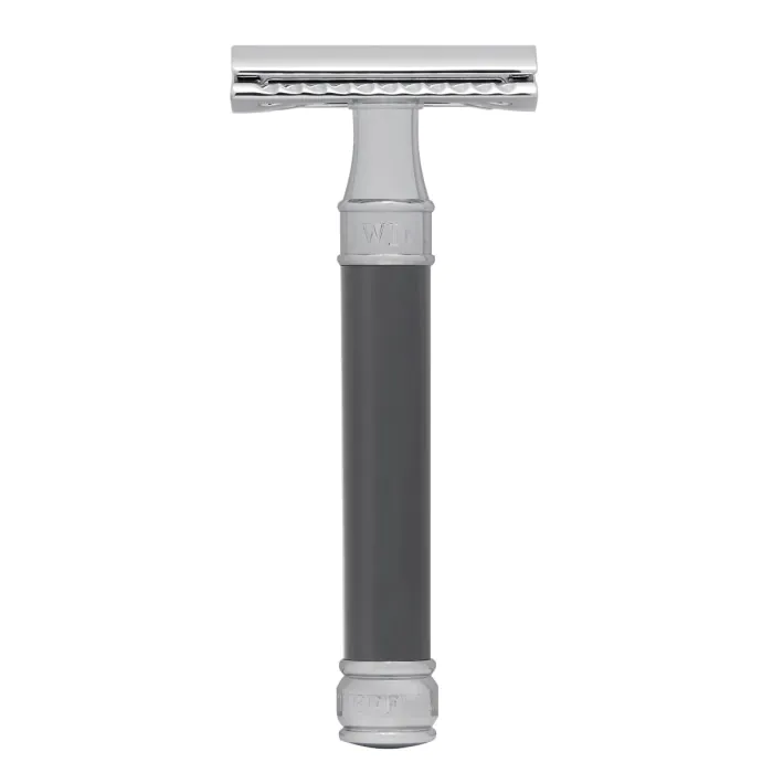 Edwin Jagger DE85 Double Edge Safety Razor Grey