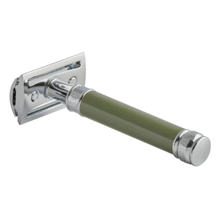 Edwin Jagger DE88 Double Edge Safety Razor Green