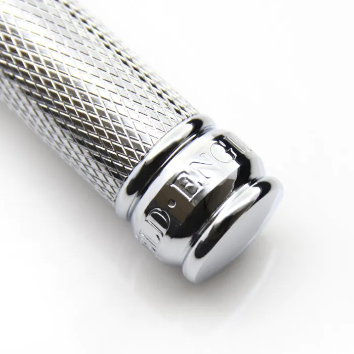 Edwin Jagger DE89 Double Edge Safety Razor Chrome Knurled