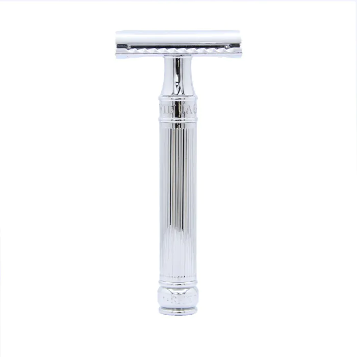 Edwin Jagger DE89 Double Edge Safety Razor Chrome Lined