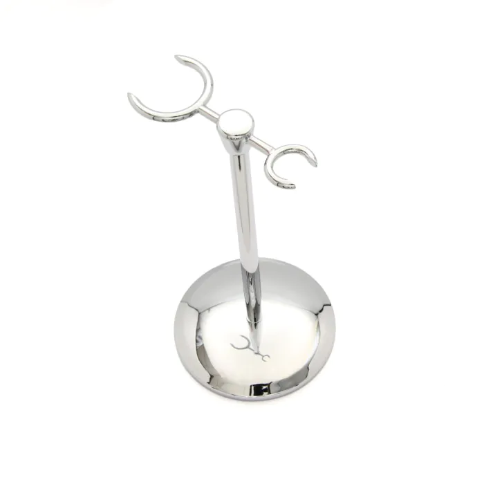 Edwin Jagger Double Edge Safety Razor Shaving Set Imitation Ebony 3pc (Black Synthetic)