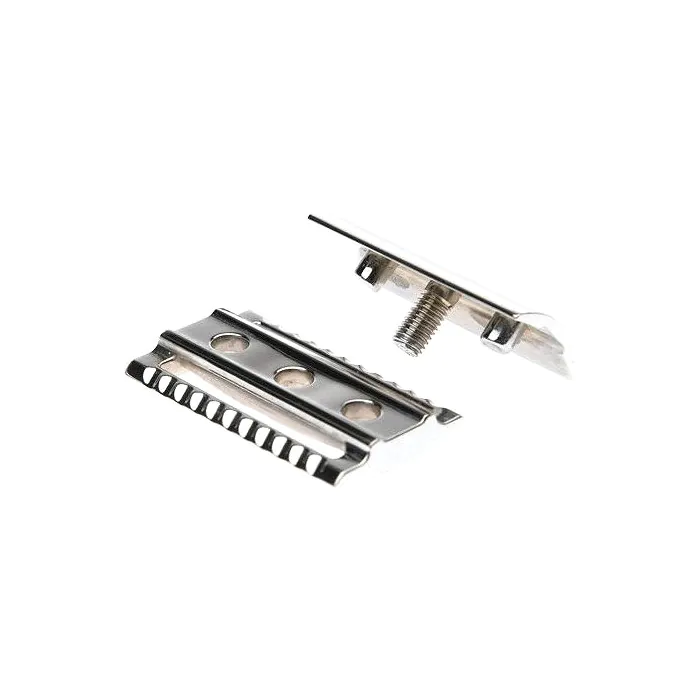 Edwin Jagger Double Edge Safety Razor Top Plate & 5 Blades