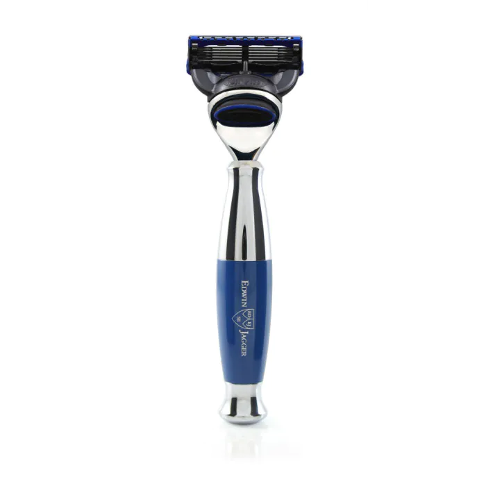 Edwin Jagger Gillette® Fusion® ProGlide® Razor Blue & Chrome