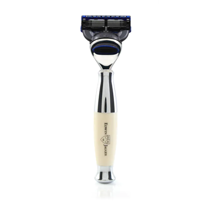 Edwin Jagger Gillette® Fusion® ProGlide® Razor Imitation Ivory & Chrome