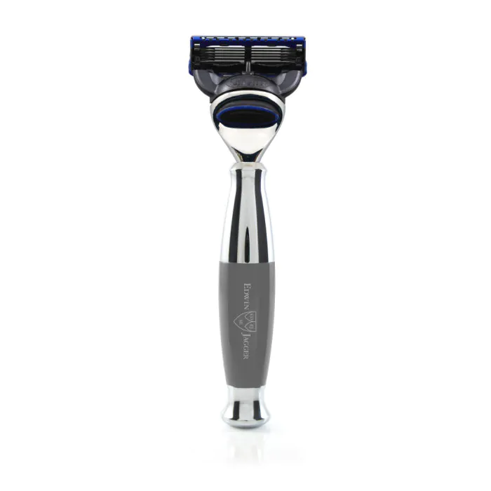 Edwin Jagger Gillette® Fusion® ProGlide® Razor Grey & Chrome