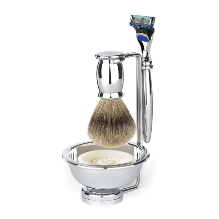 Edwin Jagger Gillette® Fusion® ProGlide® Razor Shaving Set Bulbous 4pc