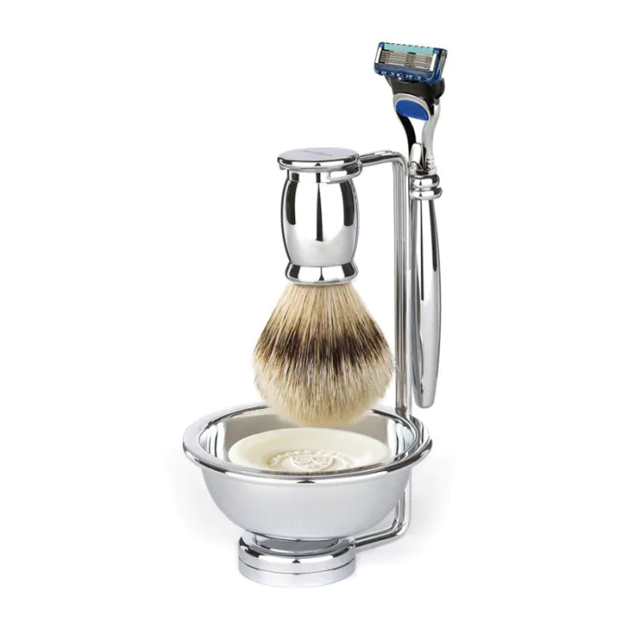 Edwin Jagger Gillette® Fusion® ProGlide® Razor Shaving Set Bulbous 4pc