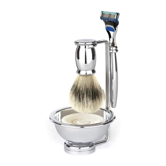 Edwin Jagger Gillette® Fusion® ProGlide® Razor Shaving Set Bulbous 4pc
