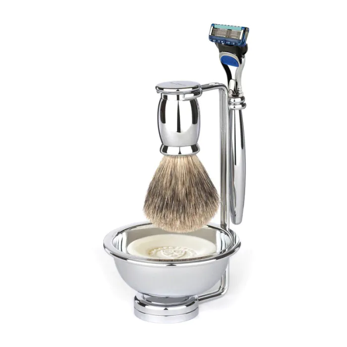 Edwin Jagger Gillette® Fusion® ProGlide® Razor Shaving Set Bulbous 4pc