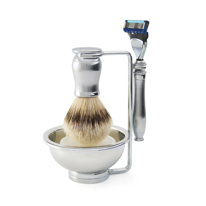 Edwin Jagger Gillette® Fusion® ProGlide® Razor Shaving Set Chatsworth Barley 4pc