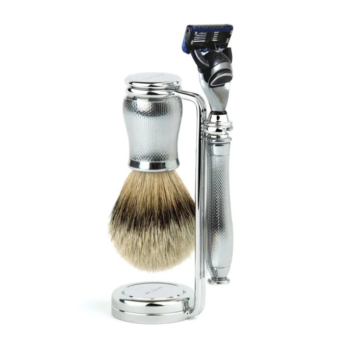 Edwin Jagger Gillette® Fusion® ProGlide® Razor Shaving Set Chatsworth Barley 3pc