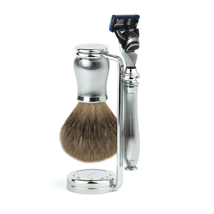 Edwin Jagger Gillette® Fusion® ProGlide® Razor Shaving Set Chatsworth Barley 3pc