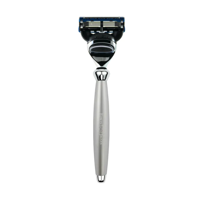 Edwin Jagger Gillette® Fusion® ProGlide® Razor Bulbous Satin Chrome