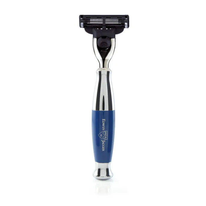 Edwin Jagger Gillette® Mach3® Razor Blue & Chrome
