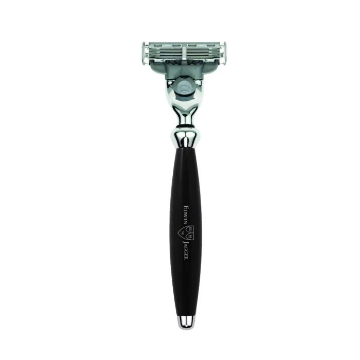 Edwin Jagger Gillette® Mach3® Razor Bulbous Black