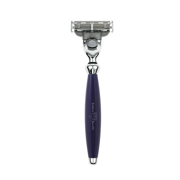 Edwin Jagger Gillette® Mach3® Razor Bulbous Blue