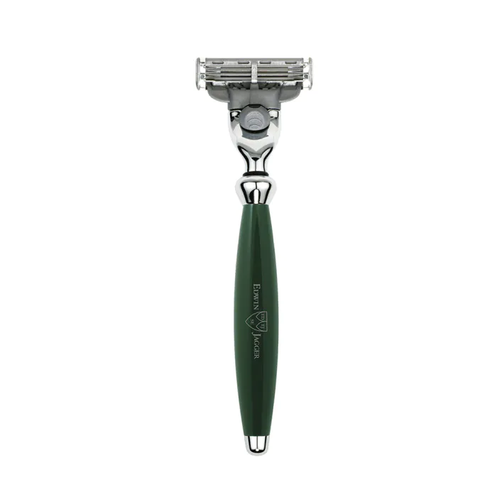 Edwin Jagger Gillette® Mach3® Razor Bulbous Green