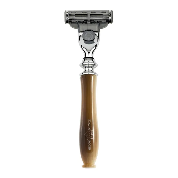 Edwin Jagger Gillette® Mach3® Razor Chatsworth Imitation Horn