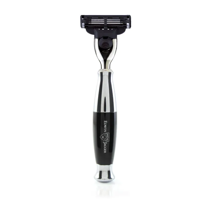 Edwin Jagger Gillette® Mach3® Razor Imitation Ebony & Chrome