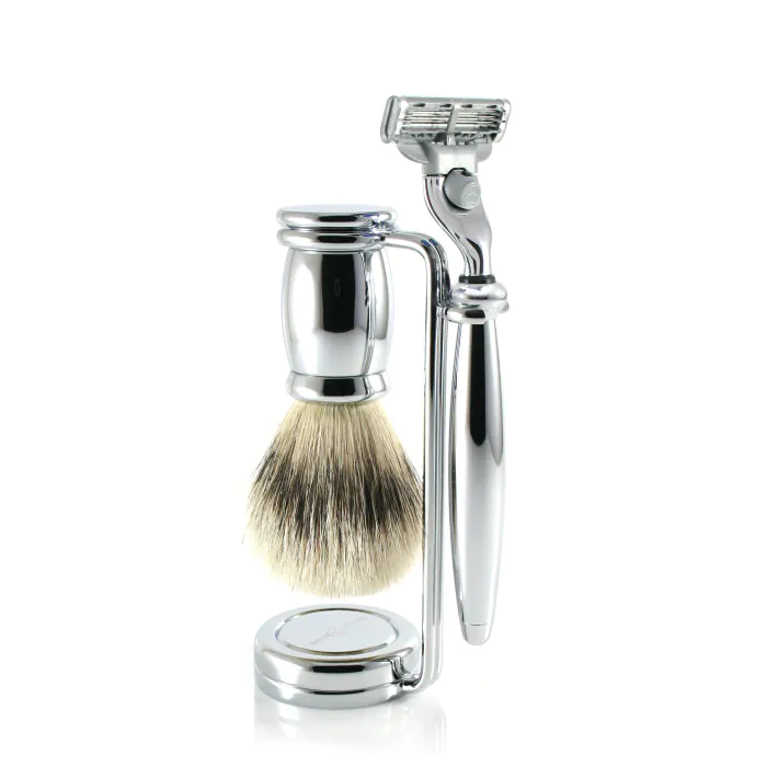 Edwin Jagger Gillette® Mach3® Razor Shaving Set Bulbous 3pc