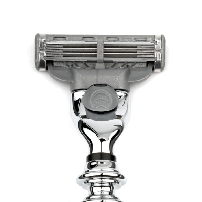 Edwin Jagger Gillette® Mach3® Razor Shaving Set Chatsworth Imitation Ebony 3pc