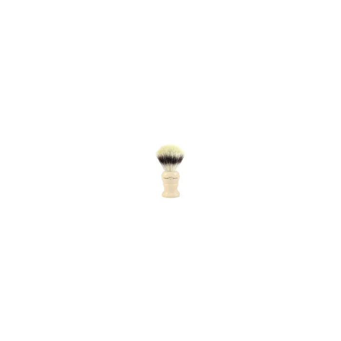 Edwin Jagger Imitation Ivory Shaving Brush (Synthetic Silver Tip)
