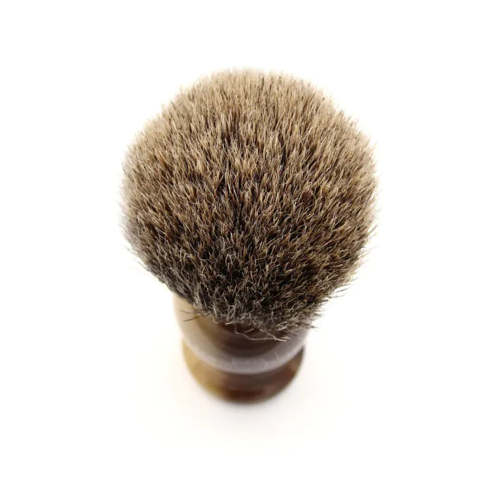 Edwin Jagger Imitation Light Horn Shaving Brush (Best Badger)