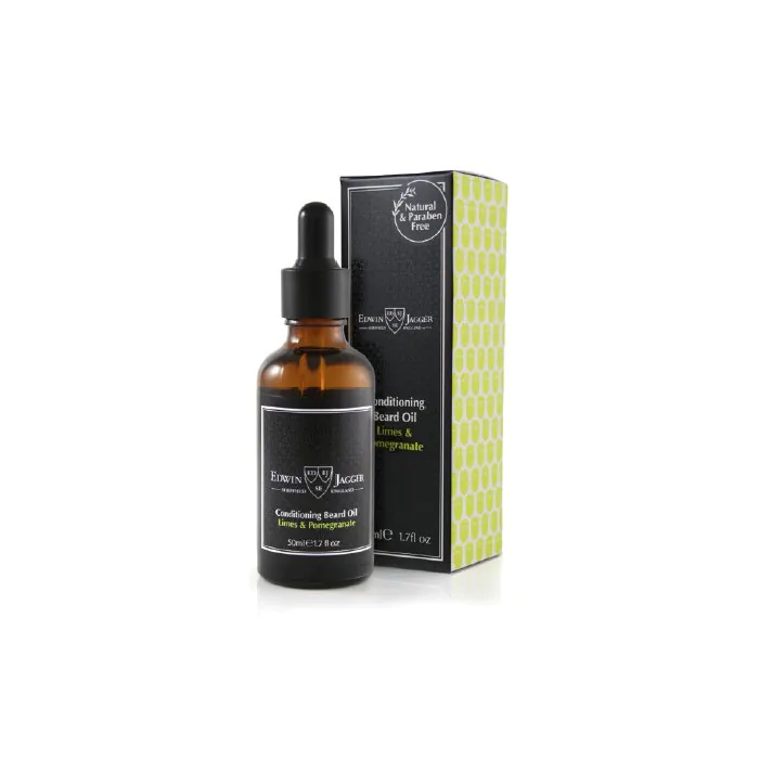 Edwin Jagger Limes & Pomegranate Conditioning Beard Oil 50ml