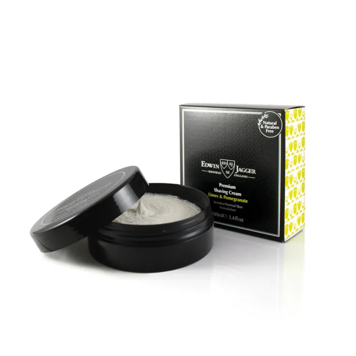 Edwin Jagger Limes & Pomegranate Shaving Cream 100ml