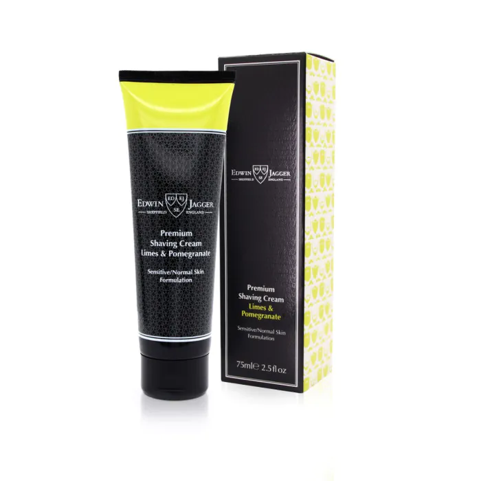 Edwin Jagger Limes & Pomegranate Shaving Cream 75ml