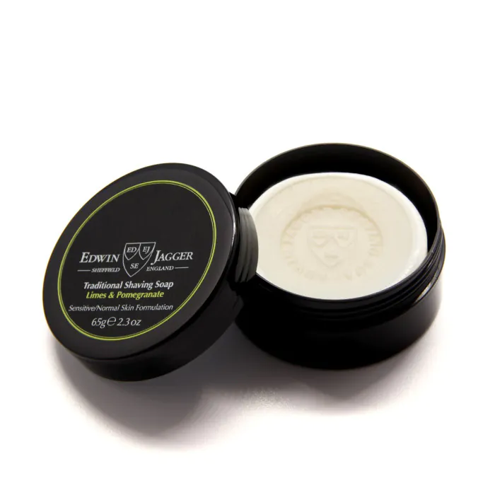 Edwin Jagger Limes & Pomegranate Shaving Soap Tub