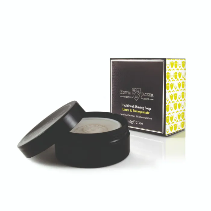 Edwin Jagger Limes & Pomegranate Shaving Soap Tub