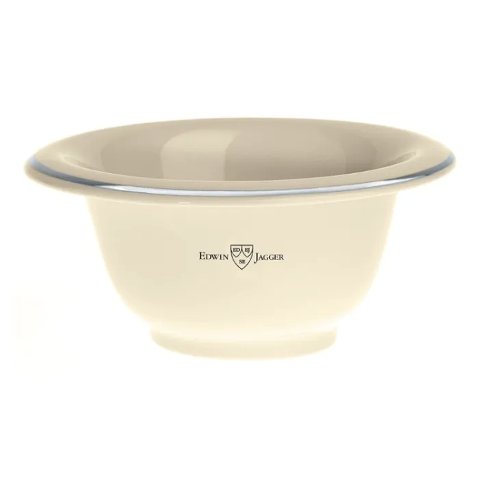 Edwin Jagger Porcelain Shaving Bowl Ivory