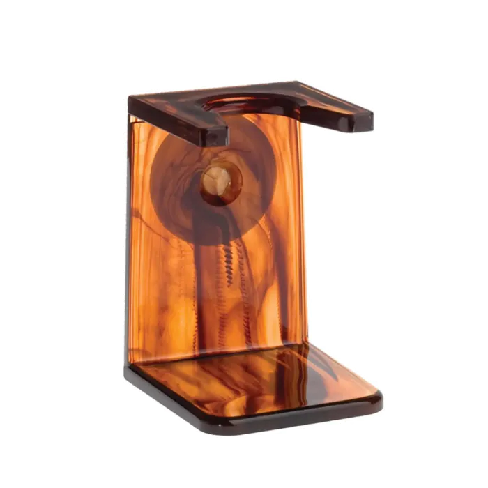 Edwin Jagger Shaving Brush Imitation Tortoiseshell (Black Synthetic)