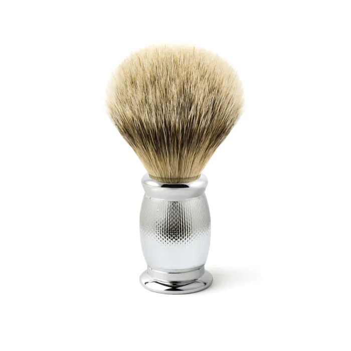 Edwin Jagger Silvertip Badger Shaving Brush Bulbous Barley
