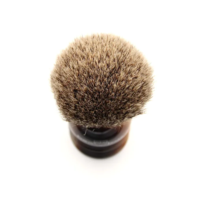 Edwin Jagger Silvertip Badger Shaving Brush Imitation Light Horn