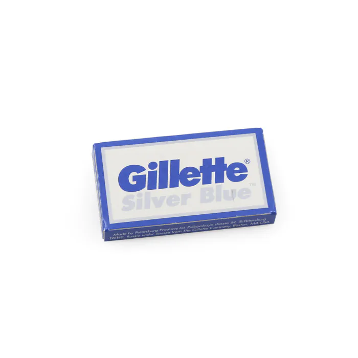 Gillette Silver Blue DE Razor Blades